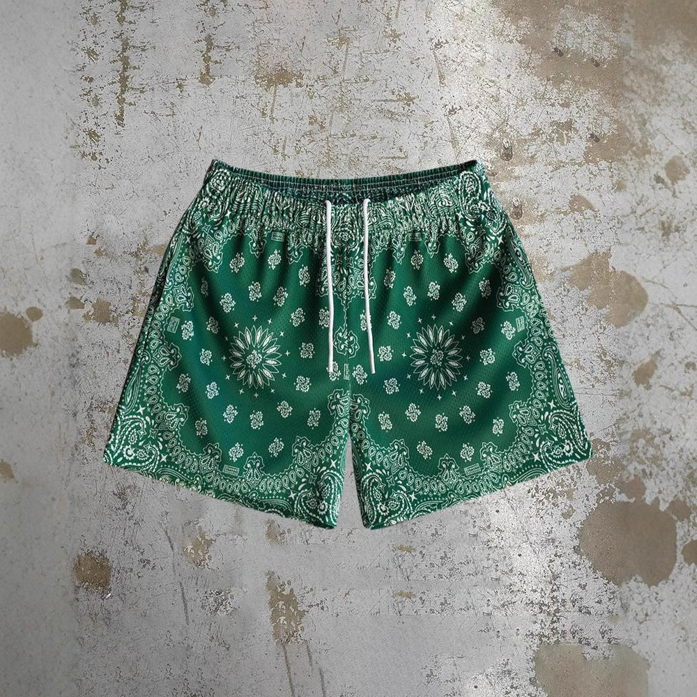 Beach Pants Quick-drying Digital Printing Loose Shorts