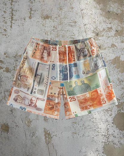 Beach Pants Quick-drying Digital Printing Loose Shorts