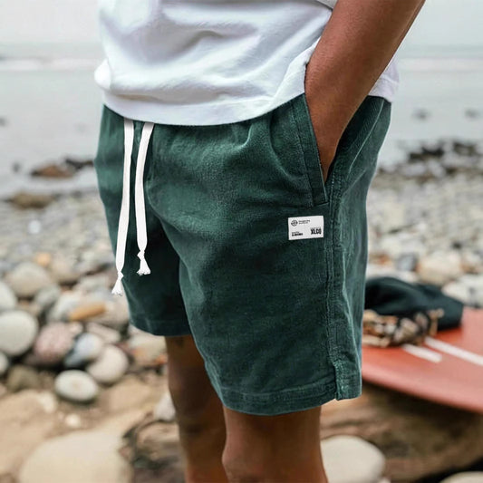 American Overalls Sports Loose Beach Cropped Casual Pants