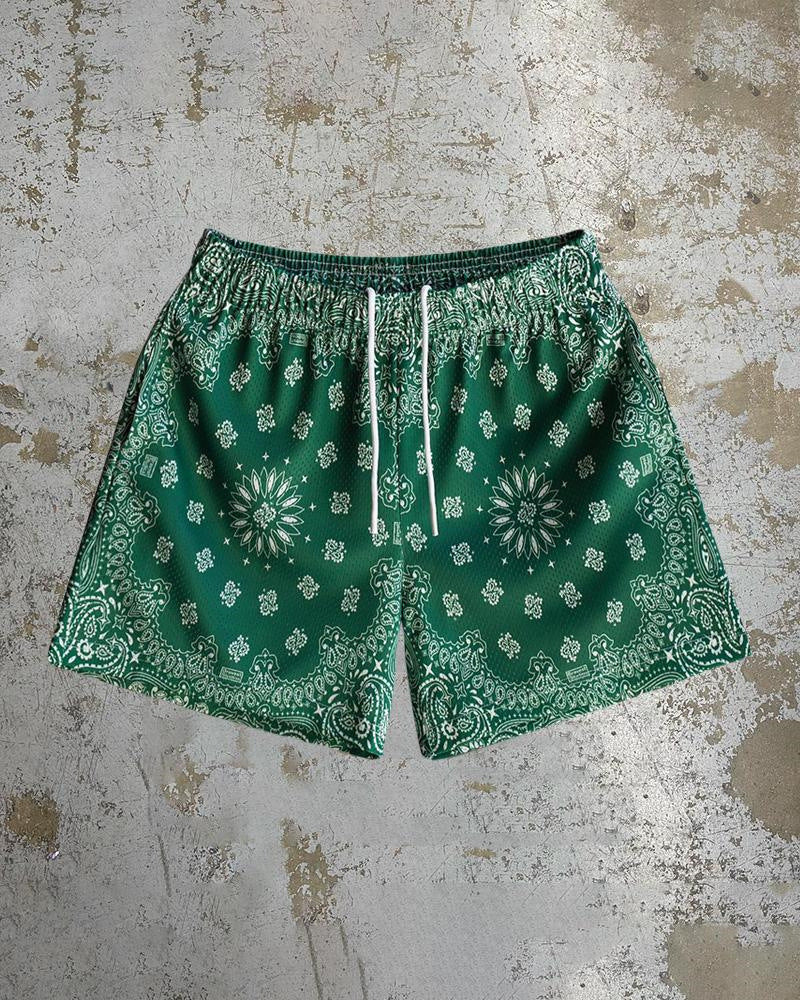 Beach Pants Quick-drying Digital Printing Loose Shorts
