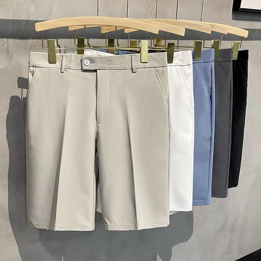 Loose Casual Lazy Shorts Solid Color