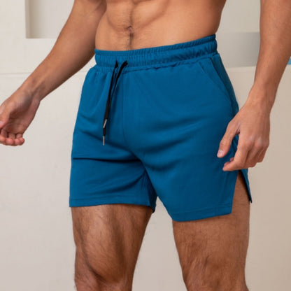 Men's Mesh Quick-drying Breathable Shorts Solid Color